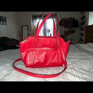 Coach Leather Mini Tote Crossbody